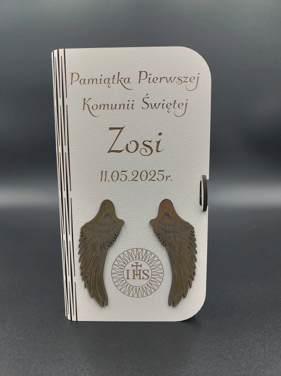 Pracownia VENTURIO pudełko na pieniądze komunia 9
